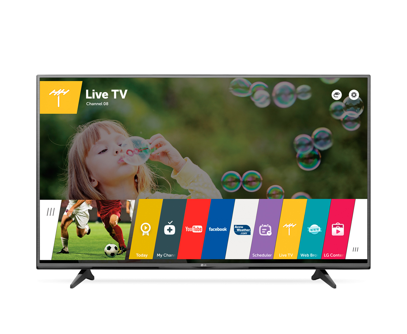 LG 43UF6807 TV 109.2 cm (43") 4K Ultra HD Smart TV Wi-Fi Black