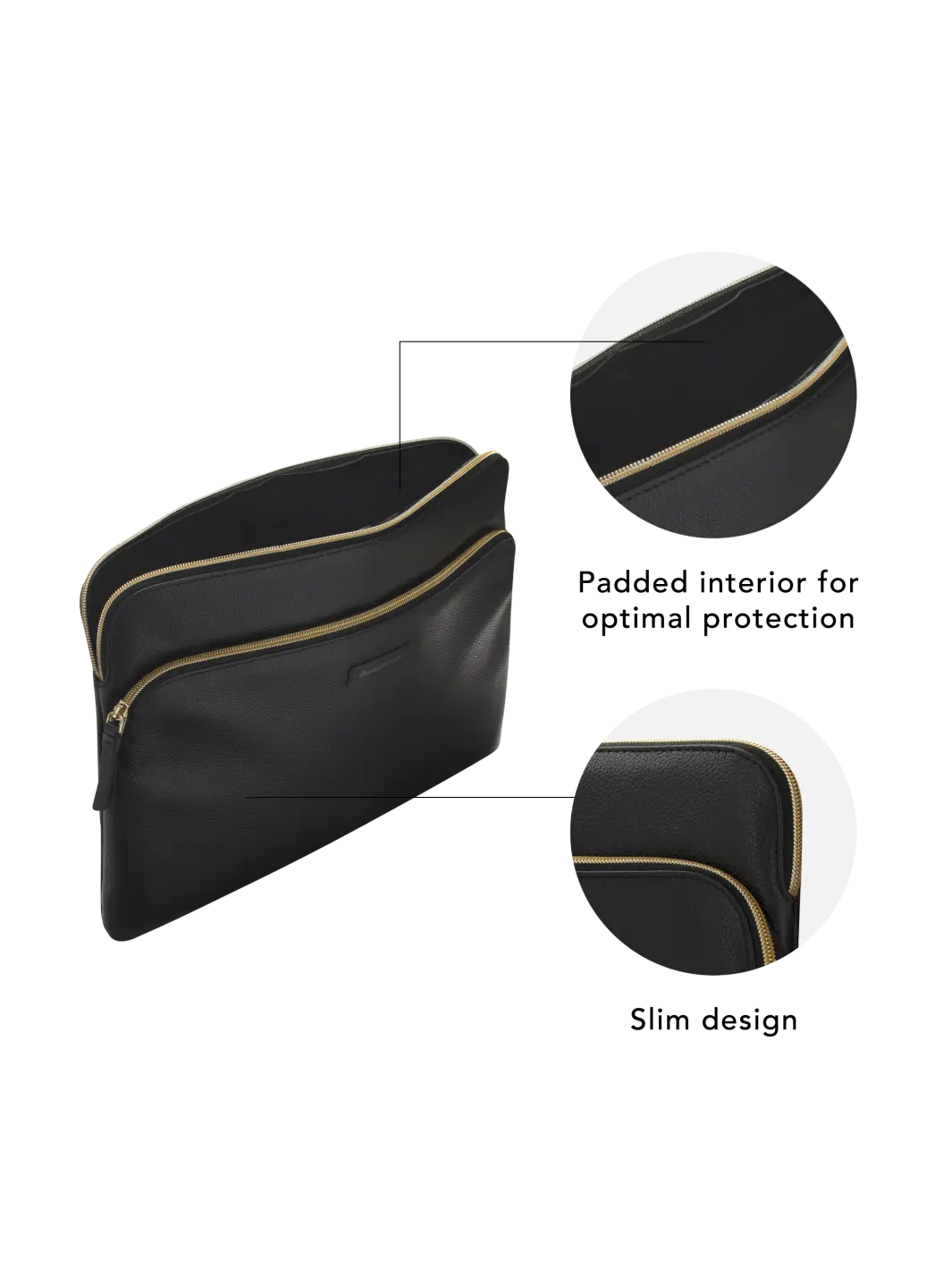 dbramante1928 Paris+ 33 cm (13") Sleeve case Black – image 4