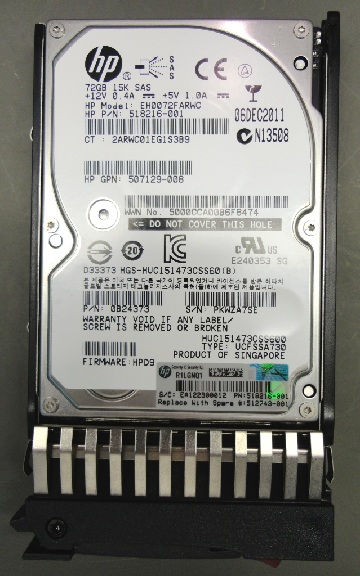 HP 512743-001 internal hard drive