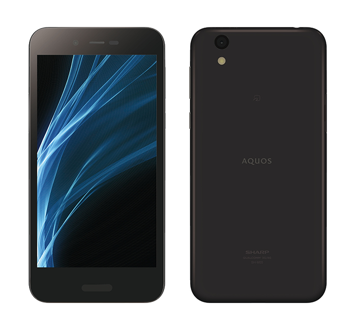 Sharp SH-M05 12.7 cm (5") Android 7.1 4G USB Type-C 3 GB 32 GB 2700 mAh Black