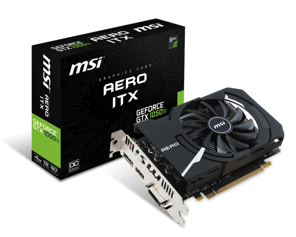 MSI GeForce GTX 1050 TI AERO ITX 4G OCV1 – image 5