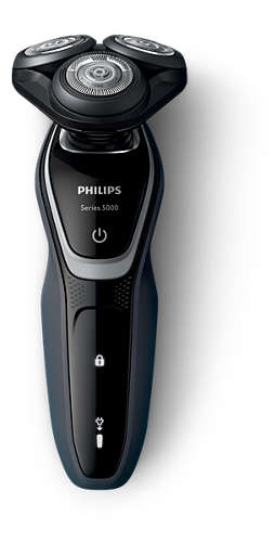 Philips SHAVER Series 5000 S5210/12 men's shaver Rotation shaver Trimmer Black – image 4