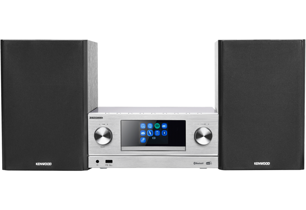 Kenwood M-9000S Mini impianto audio domestico 50 W Argento