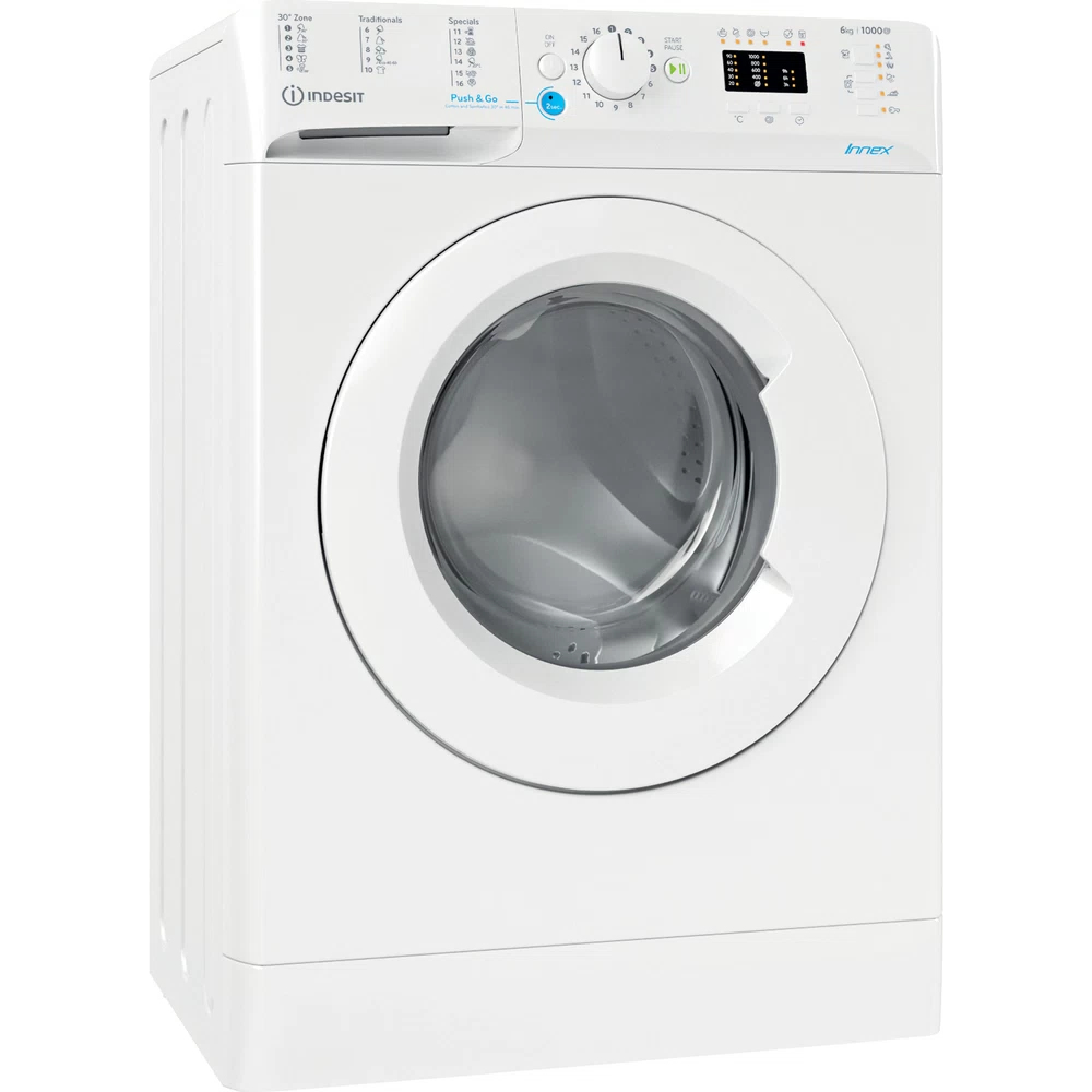 Indesit BWSA 61051 W EU N — vue 1 sur 8