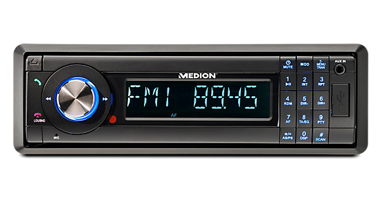MEDION P62033 Black Bluetooth
