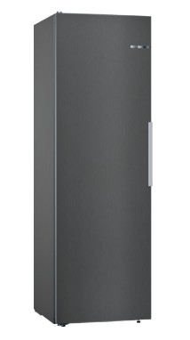 Bosch Serie 4 KSV36VXEP frigorifero Libera installazione 346 L E Nero Acciaio inox