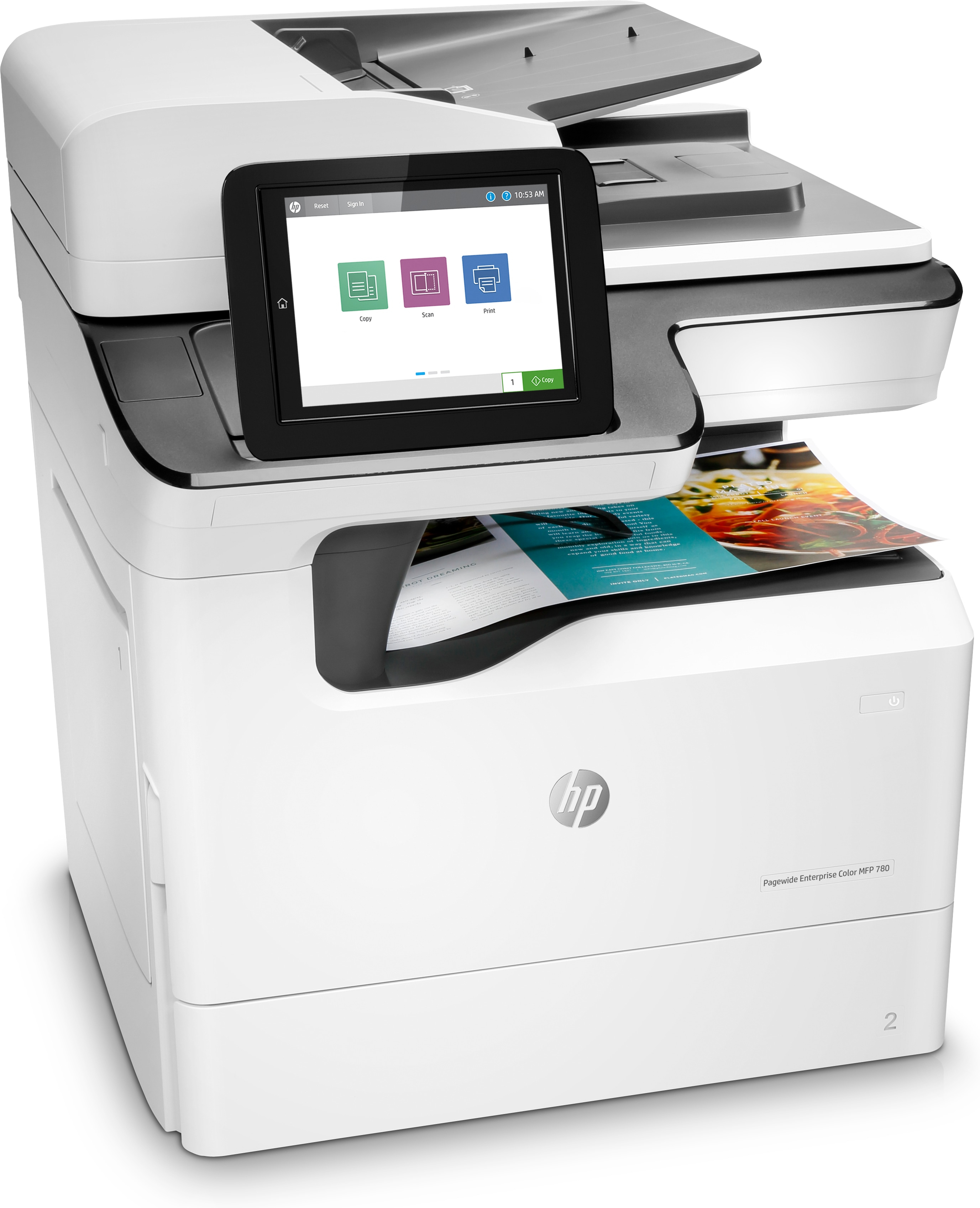 HP PageWide Enterprise Color Stampante multifunzione 780dn