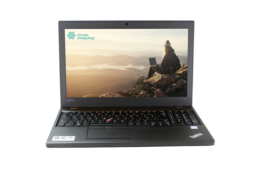 Circular Computing Lenovo – ThinkPad T560 Laptop – 15.6″ FHD Touchscreen (1920×1080) – Intel Core i5 6th Gen 6200U – 8GB RAM – 256GB SSD – Windows 10 Professional – Full UK (UK Layout) – Fully Tested Original Battery – IEEE 802.11ac Wireless LAN – 1 Year Return to Base Warranty – Remanufatured