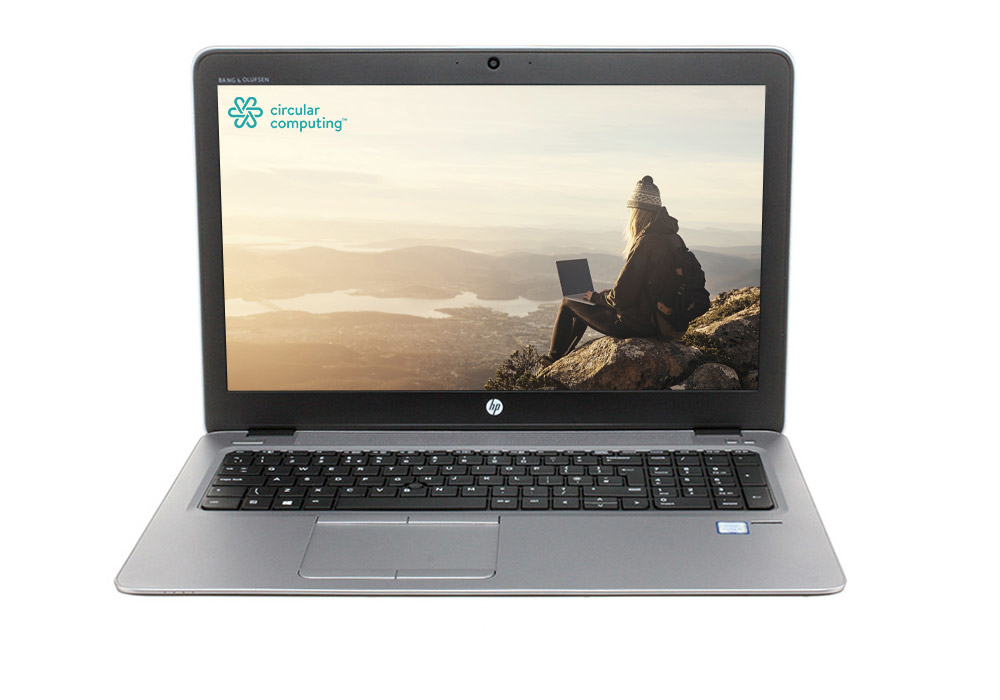 Circular Computing HP – EliteBook 850 G4 Laptop – 15.6″ FHD (1920×1080) – Intel Core i5 7th Gen 7200U – 8GB RAM – 256GB SSD – Windows 10 Professional – Full UK (UK Layout) – Fully Tested Original Battery – IEEE 802.11ac Wireless LAN – 1 Year Return to Base Warranty – Remanufatured