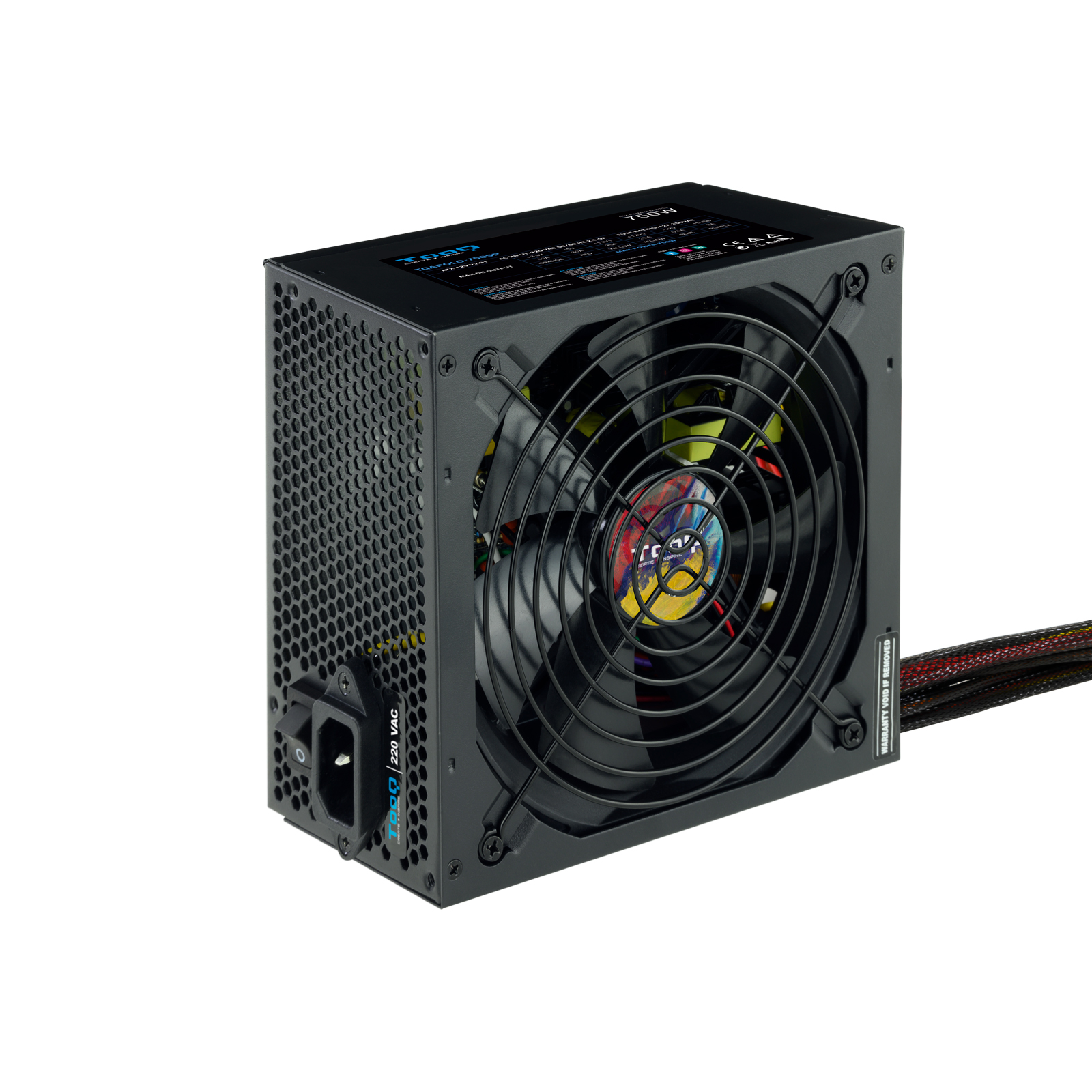 TooQ TQAPOLO-750SP power supply unit 750 W 20+4 pin ATX ATX Black image 1