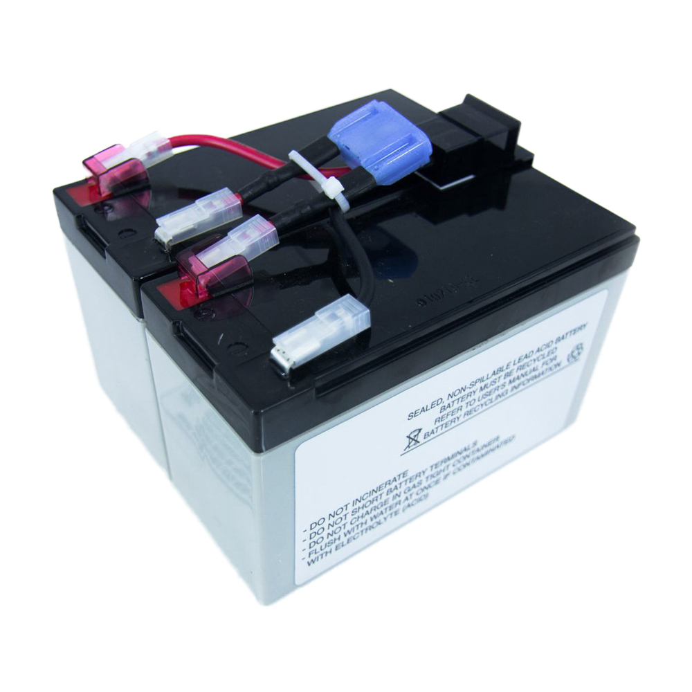 Origin Storage RBC48-OS USV-Batterie VRLA 24 V Schwarz, Grau