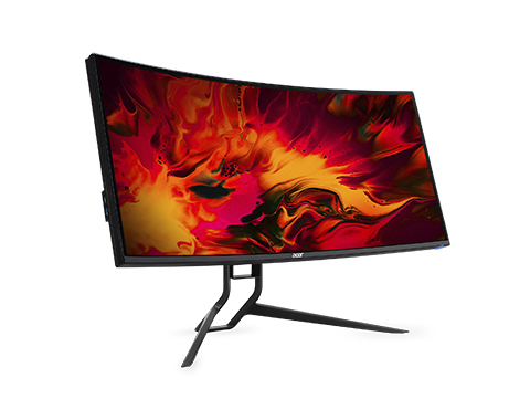 Acer XR343CKP computer monitor 86.4 cm (34″) 3440 x 1440 pixels UltraWide Quad HD LED Black image 2