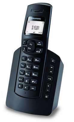 Grundig D150A DECT telephone Caller ID Black