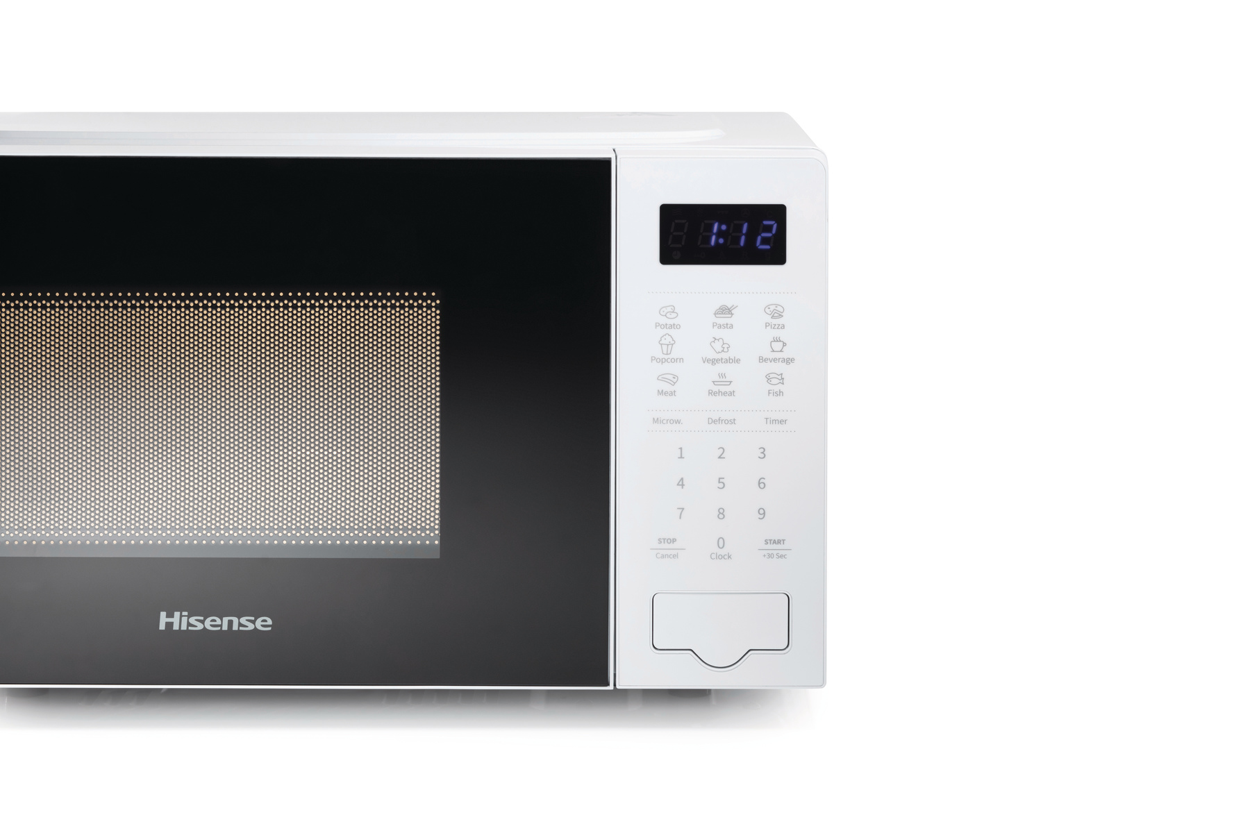 Hisense H20MOWS4UK microwave White Solo microwave Countertop – image 5