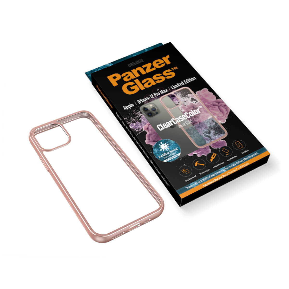 PanzerGlass ® ClearCaseColor™ iPhone 12 Pro Max - Rose Gold Limited Edition – image 6