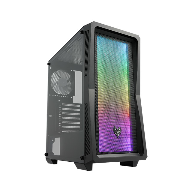 FSP CMT212A Midi Tower Black image 2