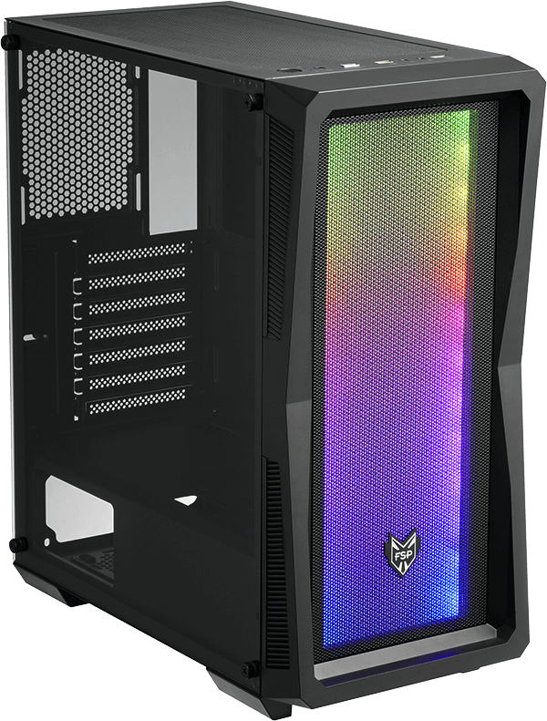 FSP CMT212A Midi Tower Nero