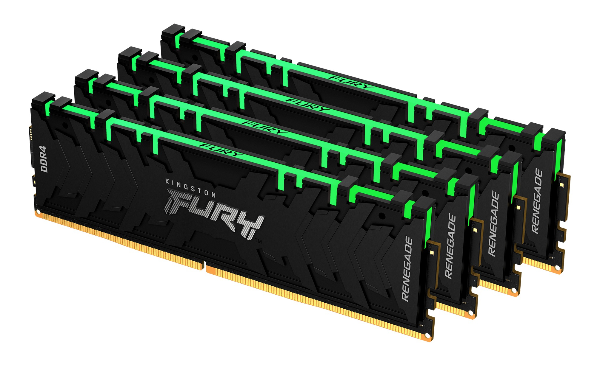 Kingston Technology FURY Renegade RGB memory module 64 GB 4 x 16 GB DDR4 3200 MT/s 288-pin DIMM image 8