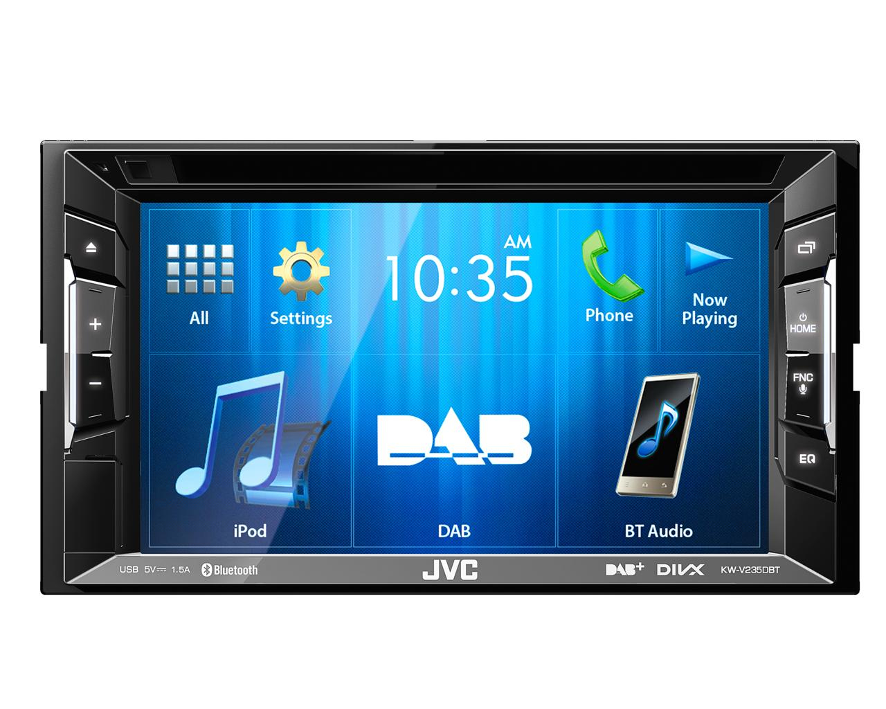 JVC KW-V235DBT car media receiver Black Bluetooth – image 4