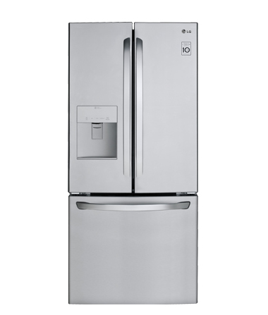 LG LFD22786ST side-by-side refrigerator Freestanding Stainless steel