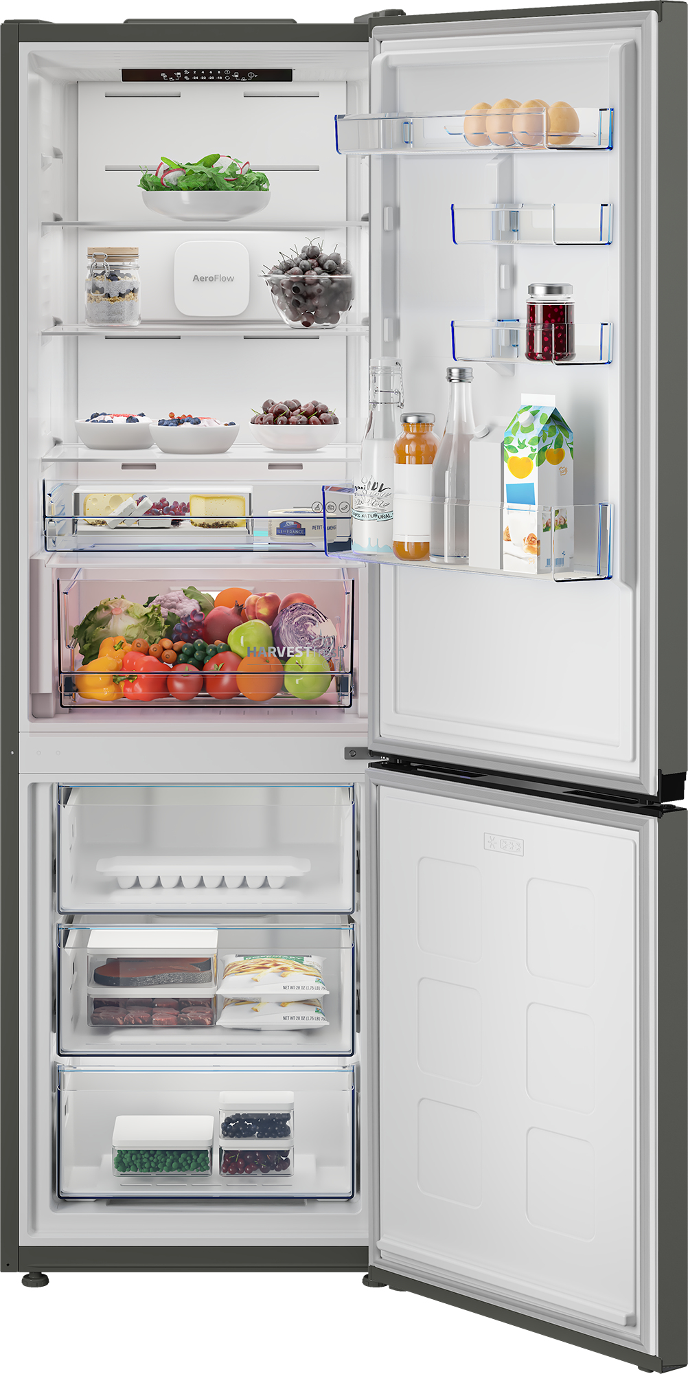 Beko B5RCNA376HG fridge-freezer Freestanding – image 4