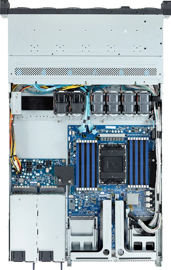 GIGABYTE R163-S35-AAC1 LGA 4677 (Socket E) Rack (1U) Black, Steel – image 3