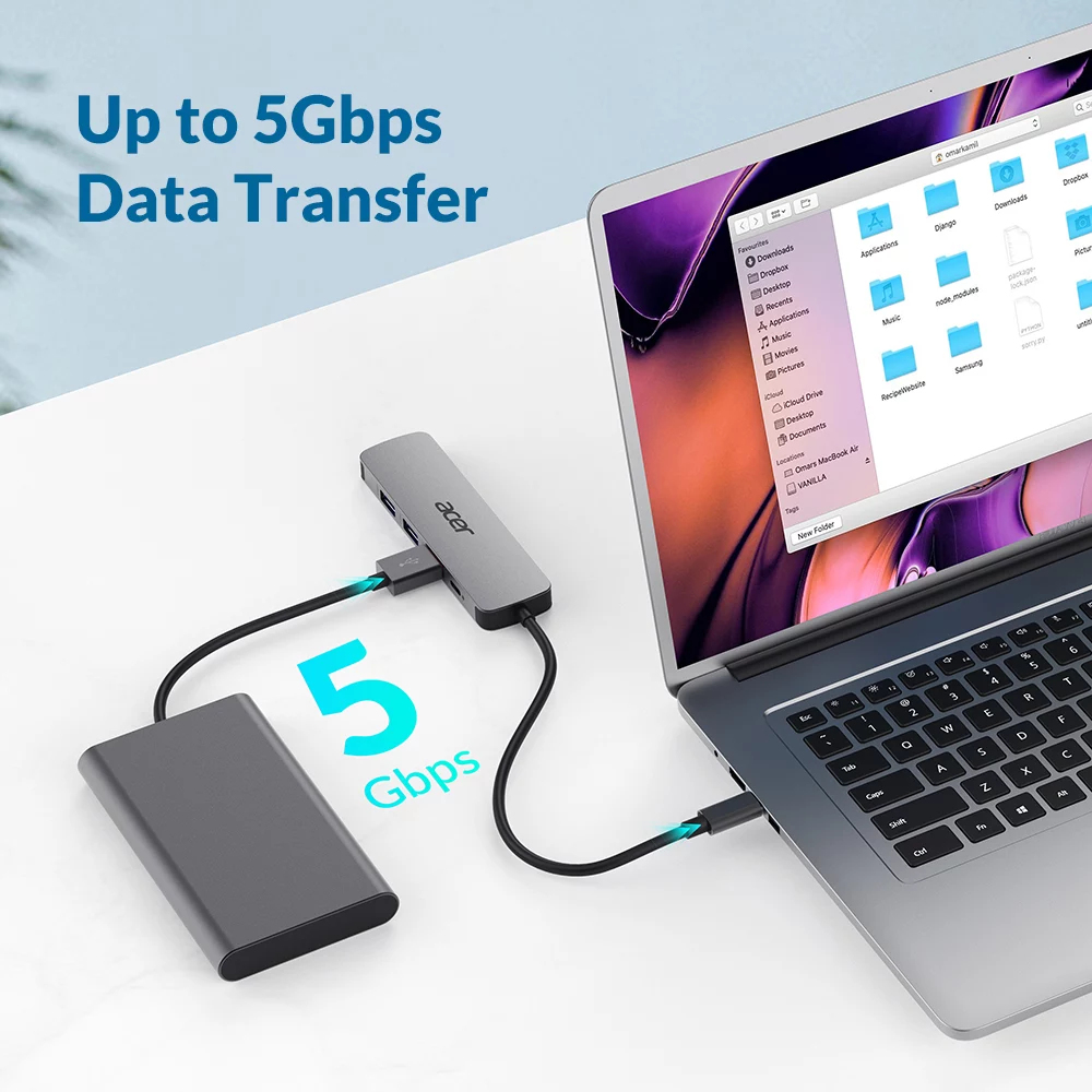 Acer 5in1 Type C Dongle – image 4