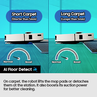 Samsung Bespoke Jet Bot Combo AI VR7MD97714G/EU Robot Vacuum Cleaner with 3-in-1 Cleaning - Satin Grey, Silver/Grey - image 8