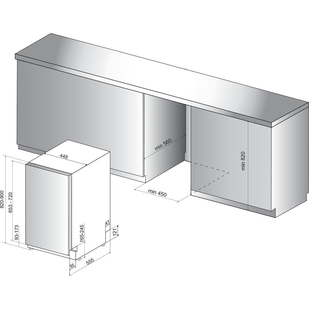 Hotpoint HSIC 3M19 – image 2