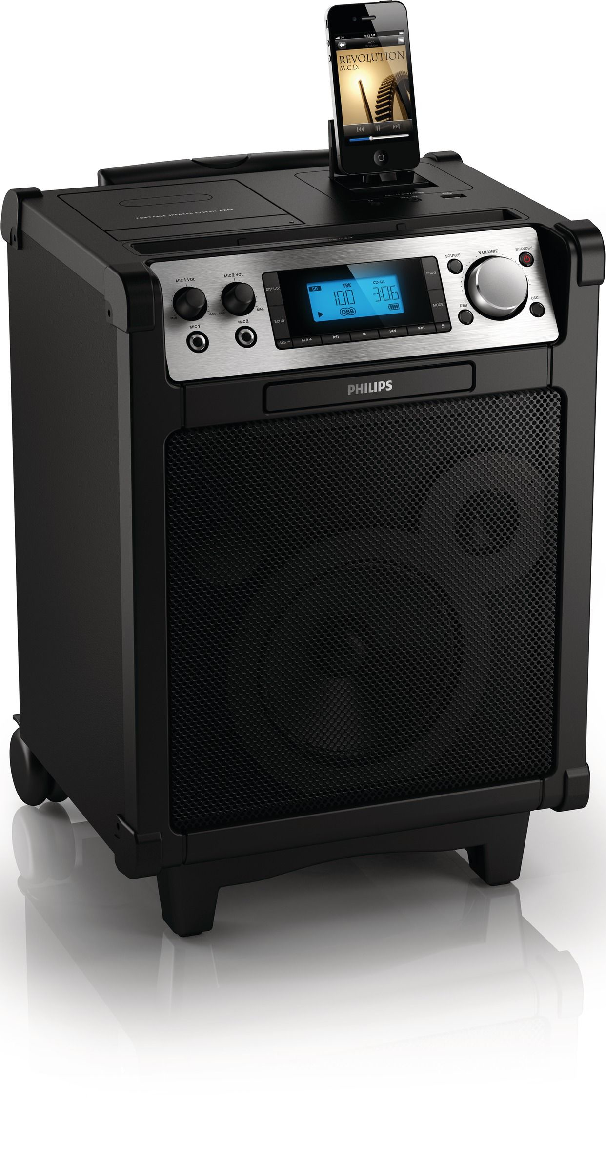 Philips Portable Speaker System AZP6/12 – image 1
