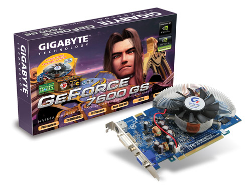 GIGABYTE GeForce 7600 GS 256MB DDR2