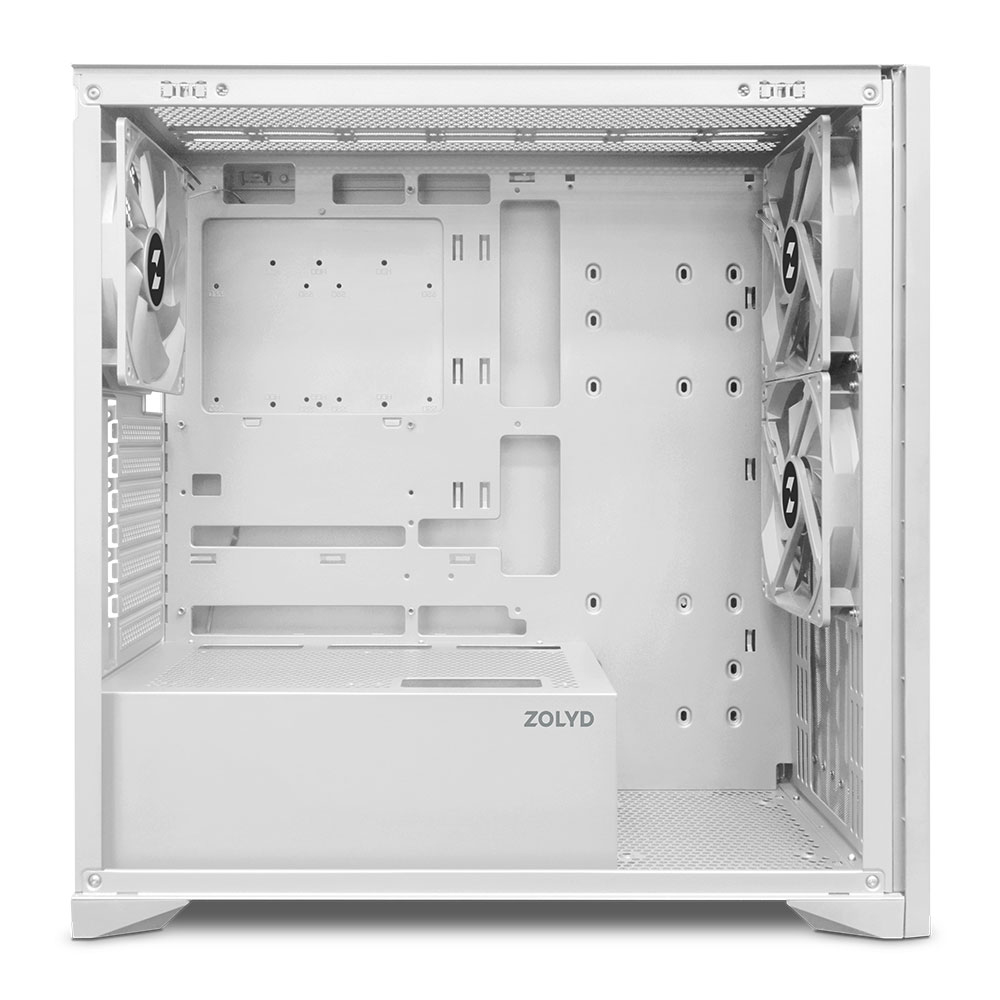 Zolyd Dynaria Midi Tower White, Wood – image 5