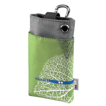 Hama Vein mobile phone case Pull case Green