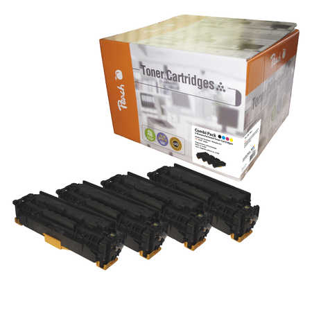 Peach PT499 toner cartridge 4 pc(s) Black, Cyan, Magenta, Yellow