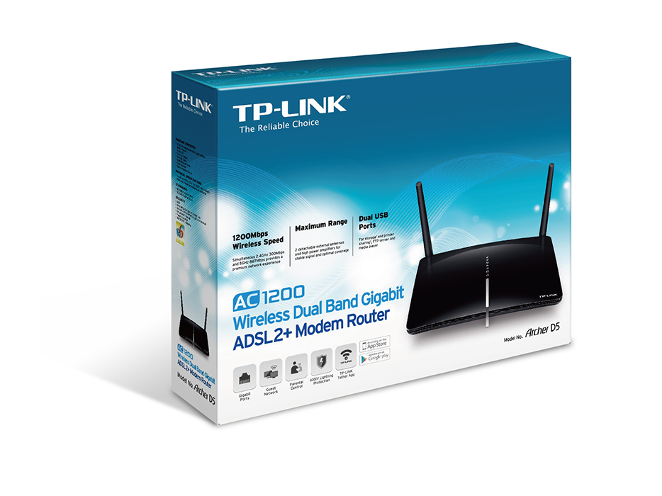 TP-Link Archer D5 V2 – image 4
