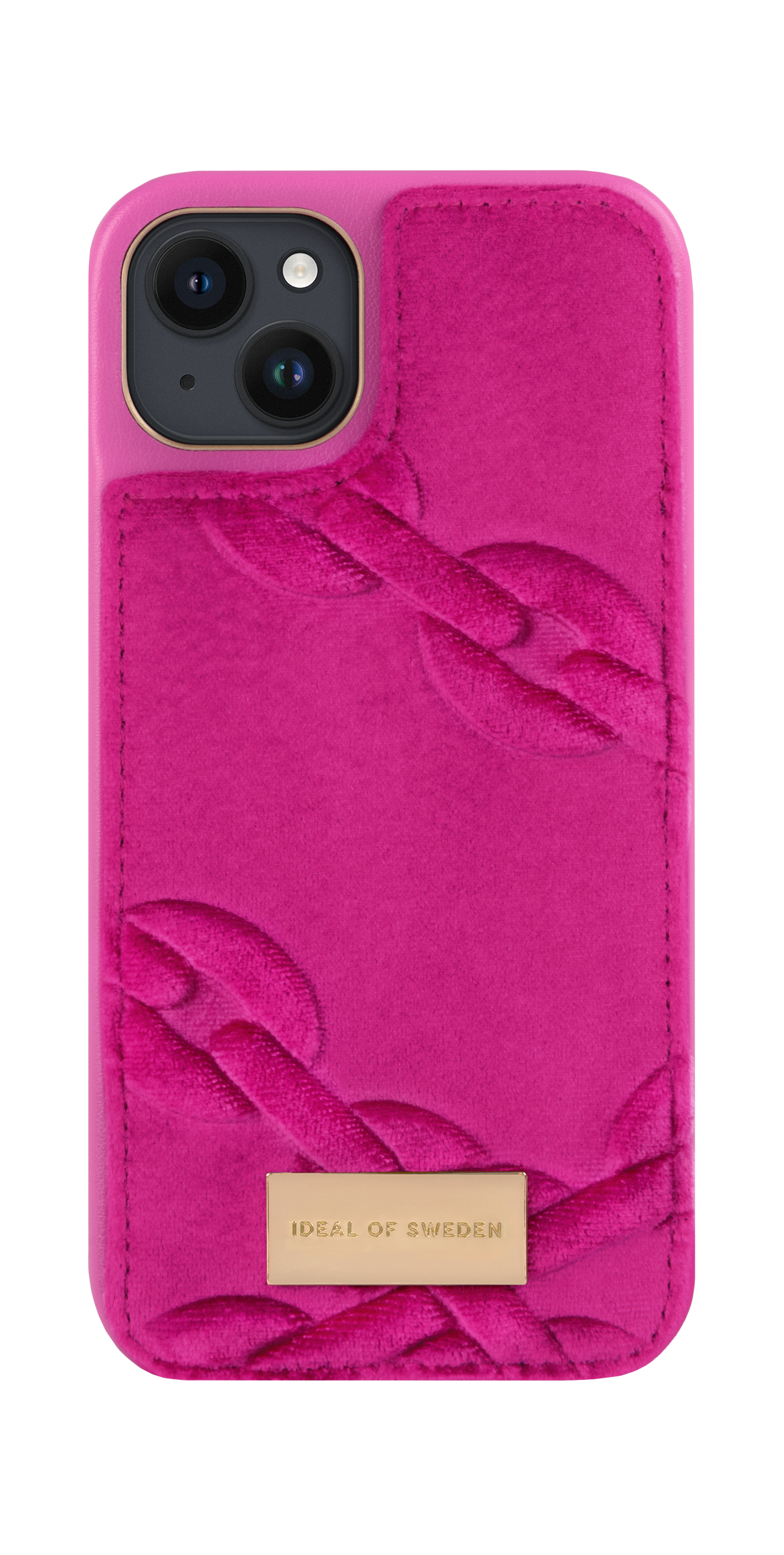 iDeal of Sweden Atelier Case iPhone 14PL Velour Hyper Pink – image 4