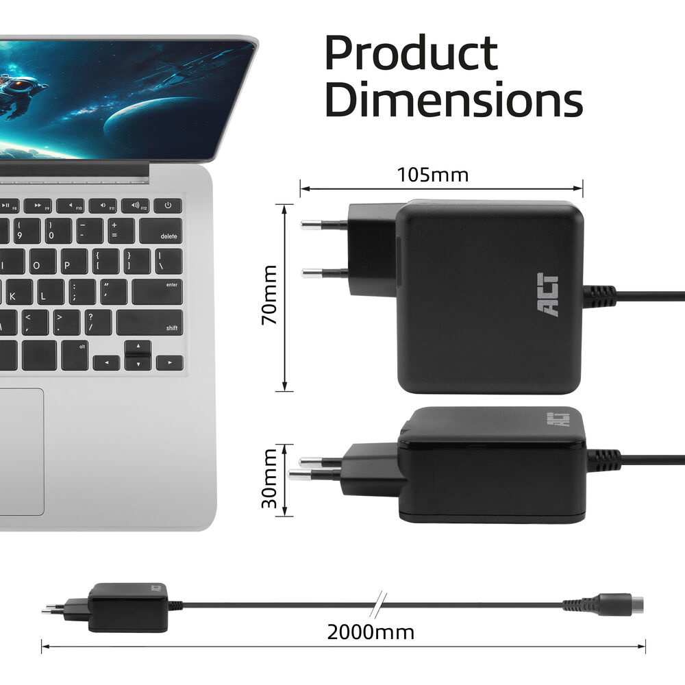 ACT USB-C laptop wall charger – image 6
