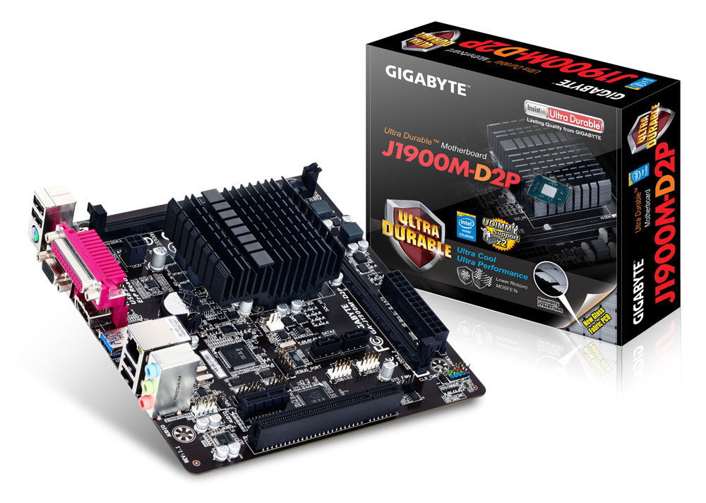 GIGABYTE GA-J1900M-D2P motherboard NA (integrated CPU) micro ATX – image 2