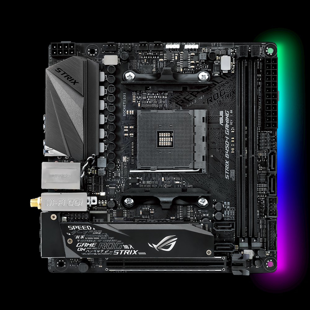 ASUS ROG STRIX B450-I GAMING – image 2