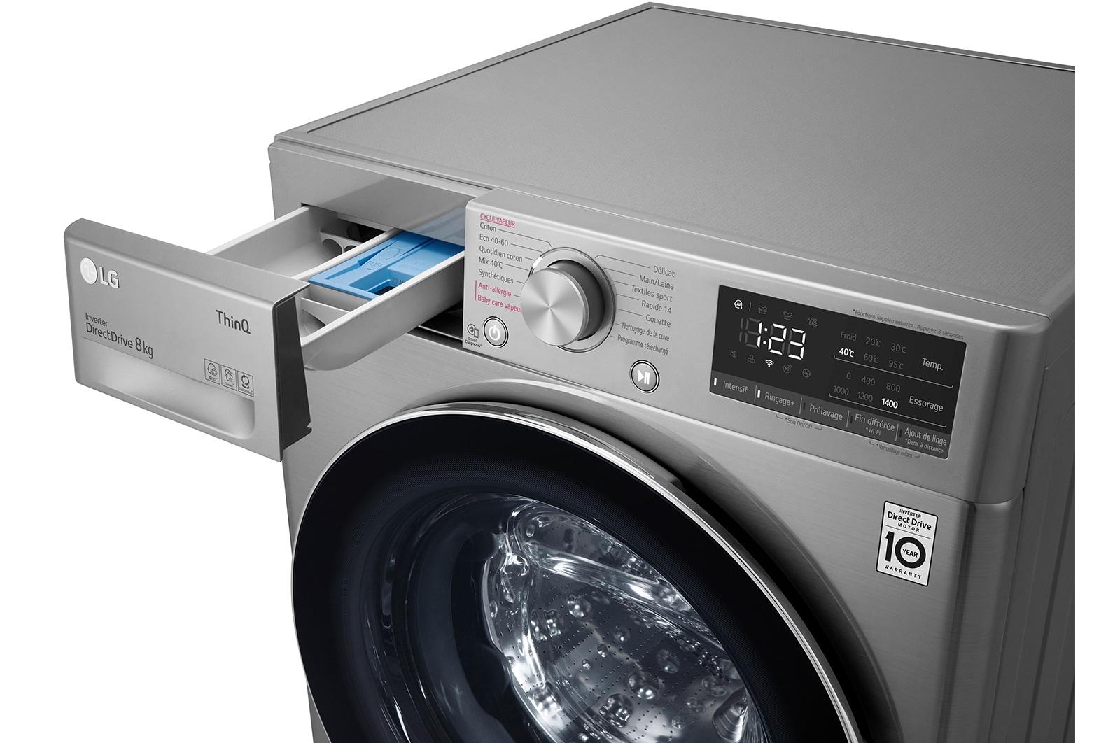 LG SIGNATURE F84V42IXS washing machine Front-load – image 5