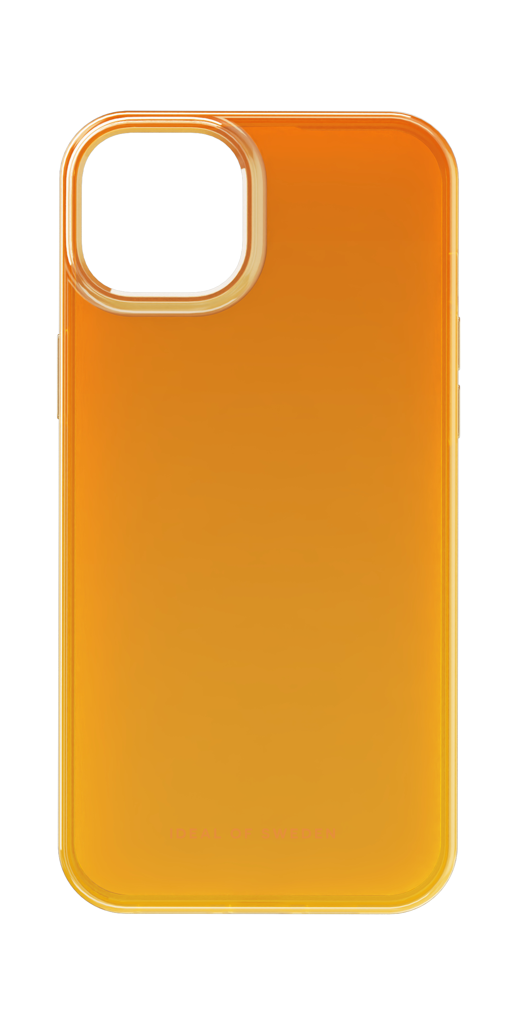 iDeal of Sweden Clear Case iPhone 15 Plus Orange Spritz – image 1