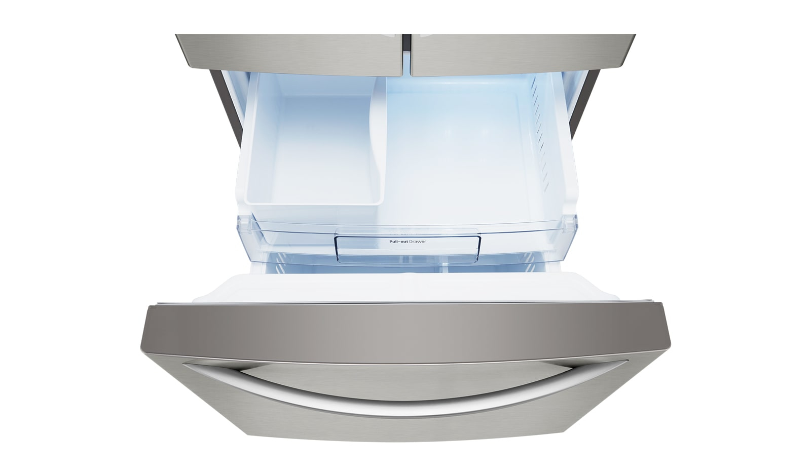 LG GF22WGS side-by-side refrigerator Freestanding – image 7