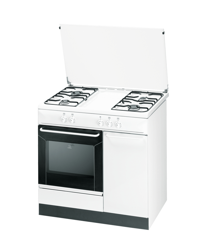 Indesit K9G2S(W)/I Freestanding cooker Gas White