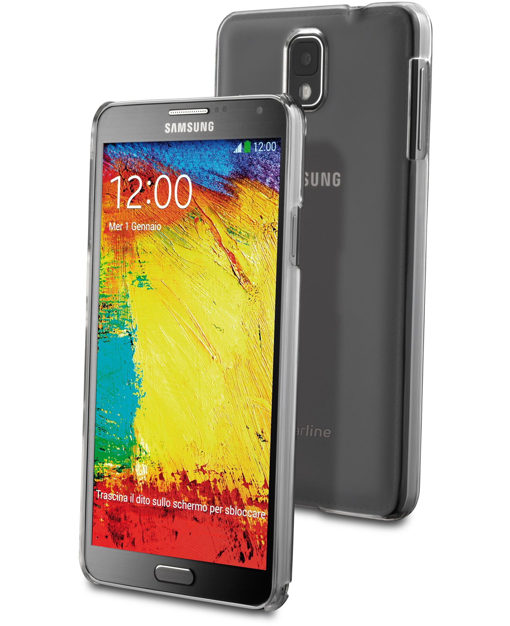 Cellularline Invisible Galaxy Note 3- Transparent