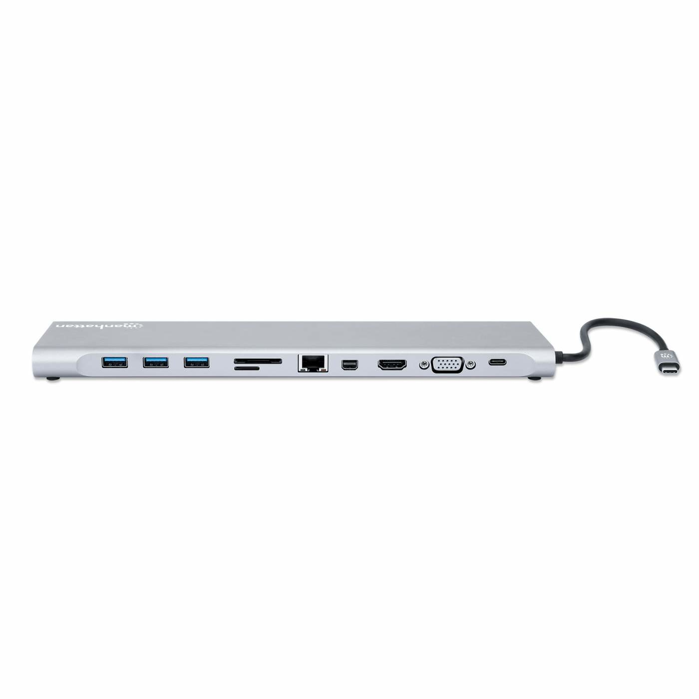 Manhattan USB-C Dock/Hub with Card Reader and MST, Ports (x9): Audio – image 5