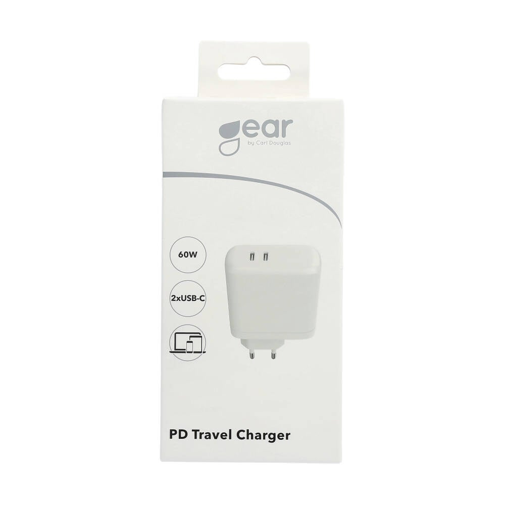 Gear Charger 220V 2xUSB-C PD 60W White – image 2