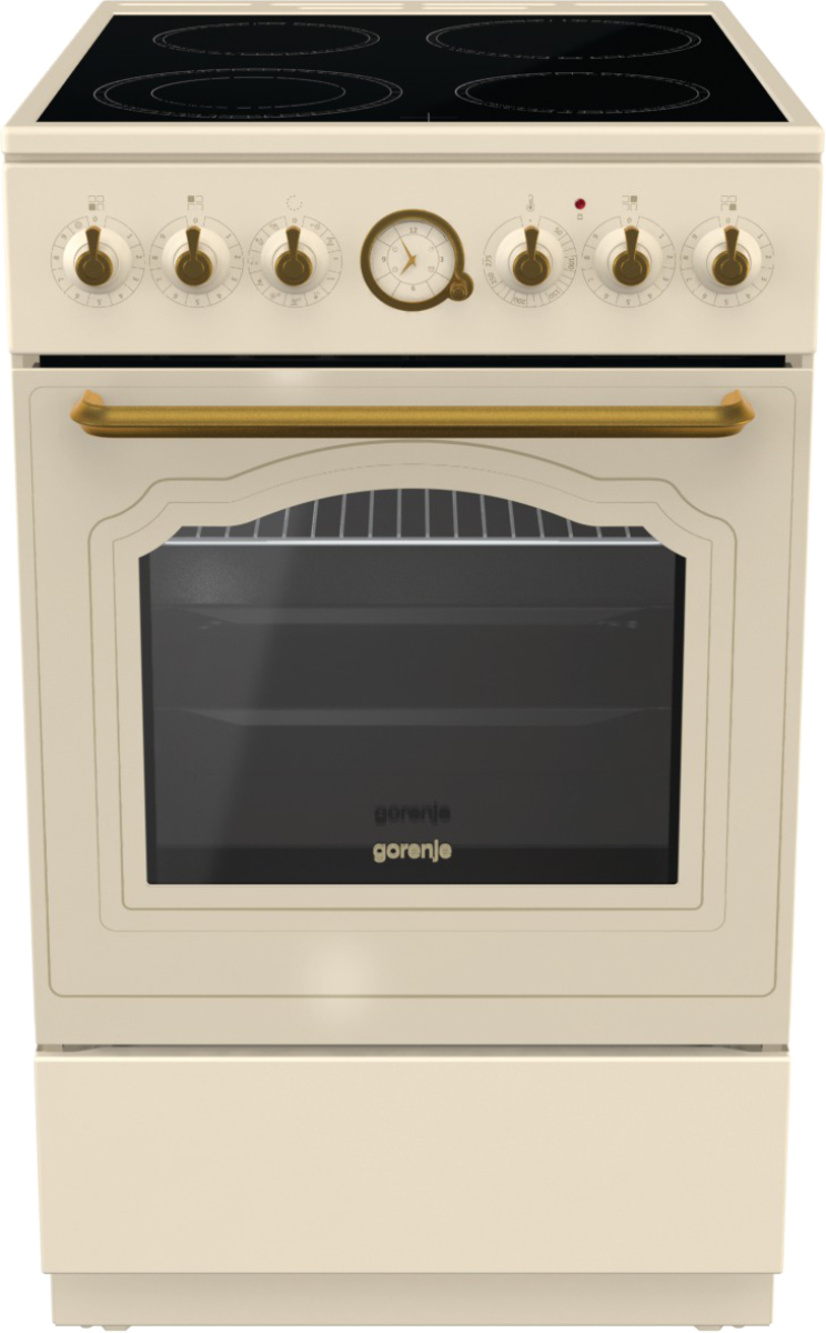 Gorenje ECS5250CLI Freestanding cooker Electric Zone induction hob Beige – image 1