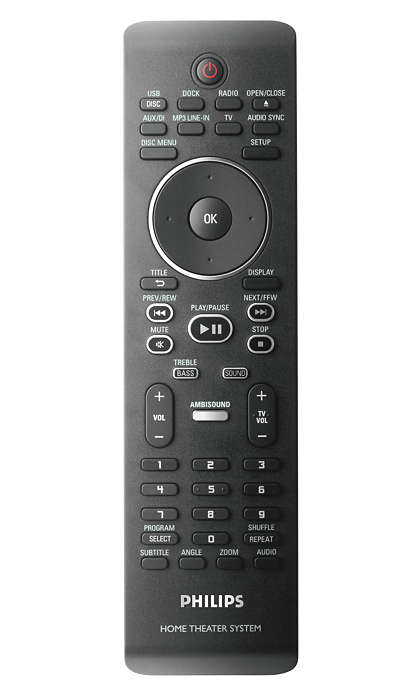 Philips DVD home theatre system HTS6600/05 – image 3