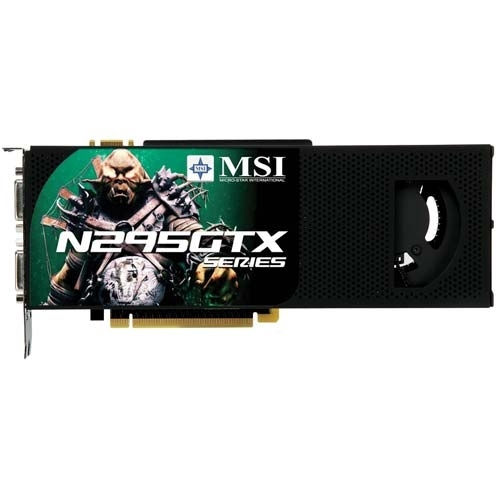 MSI N295GTX-M2D1792 graphics card GeForce GTX 295 – image 5
