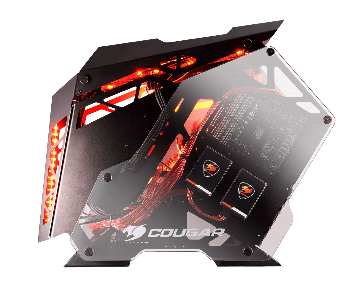 COUGAR Conquer Midi Tower Black, Orange – image 9